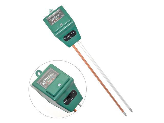 iKKEGOL 3 in 1 Water Moisture PH Light Meter Plant Flowers Sensor Garden Soil Analyzer Tool