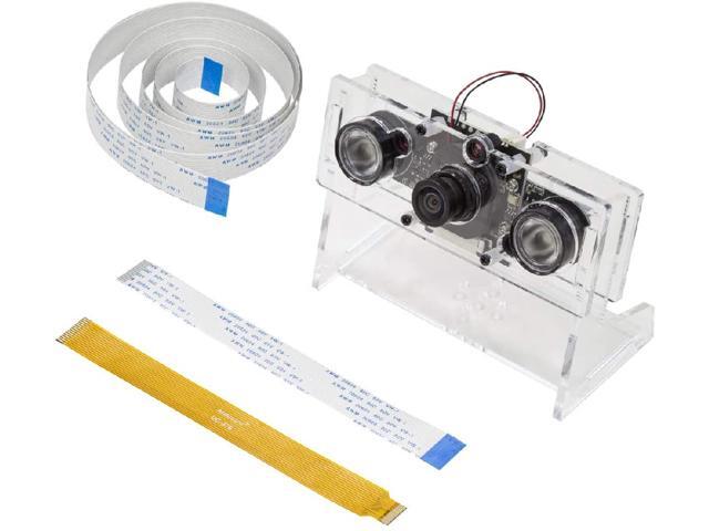 Arducam Day & Night Vision for Raspberry Pi Camera with Holder Wide Angle Automatic IR-Cut Switching with IR LEDs 5MP OV5647