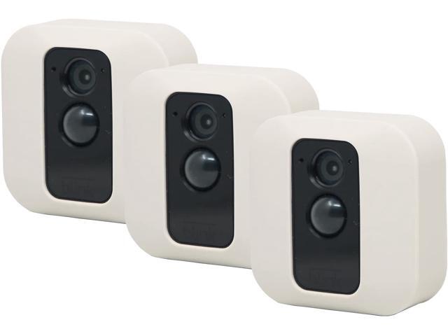 Silicone Skin Case Cover for Blink XT Outdoor Camera Offer UV Weather Protection & Disguise Blink XT Security Camera - 3 Pack (Dark Gray)