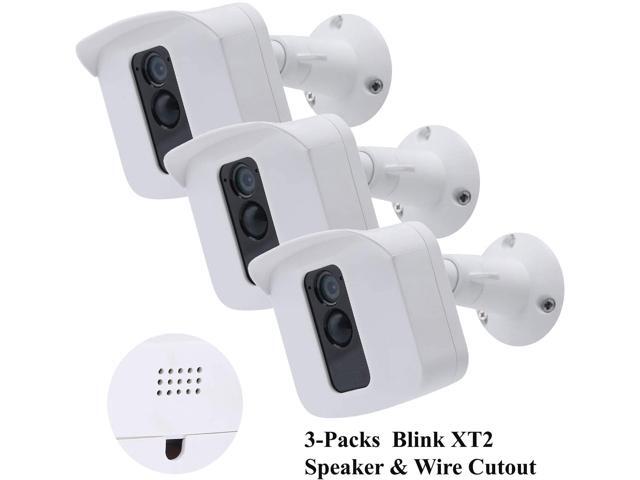 Protective Housing Wall Mount Hard Case & Adjustable Metal Bracket for Blink XT2 Camera - Exclusively Designed for Blink XT2 Security Camera with