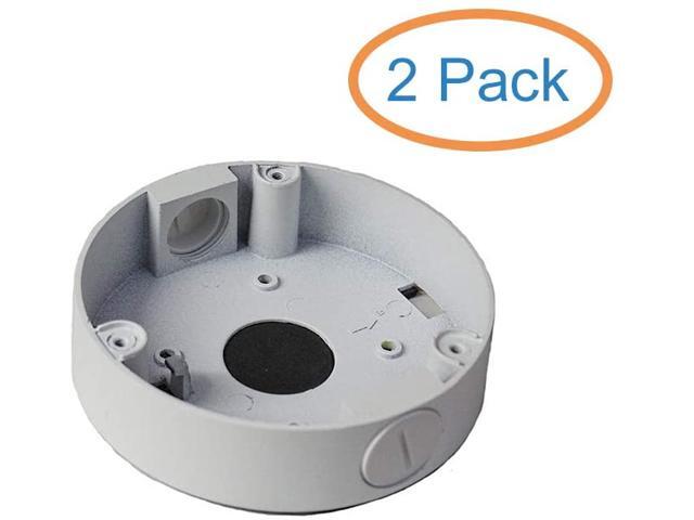 Kenuco Junction Box/Mounting Base Hikvision Turret Camera DS-2CD23x2 (8 Pack White)