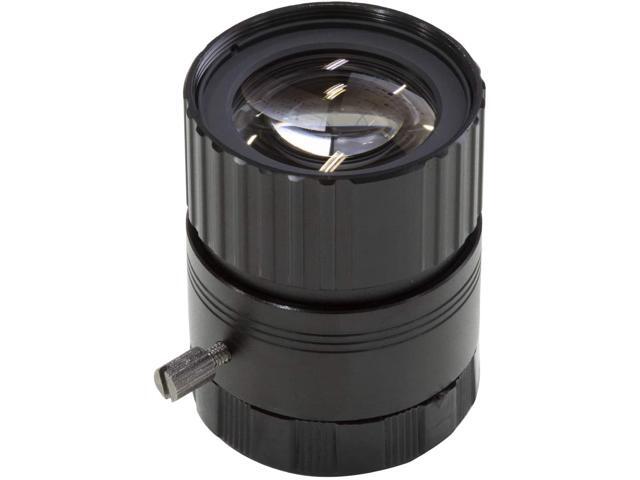 Arducam CS Lens for Raspberry Pi HQ Camera 8mm Focal Length with Manual Focus and Adjustable Aperture Ring