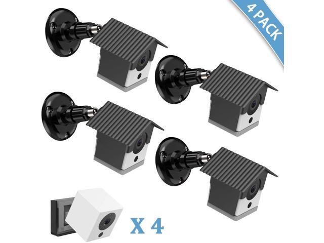 HOLACA Weatherproof Outdoor Wall Mount Bracket +Quick Indoor Mount for Wyze Cam 1080p HD Camera Weather Proof 360 Degree Protective Adjustable