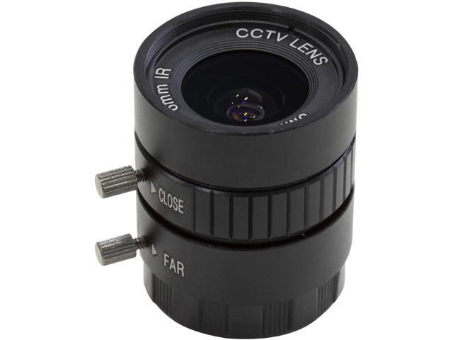 Arducam CS Lens for Raspberry Pi HQ Camera 8mm Focal Length with Manual Focus and Adjustable Aperture Ring