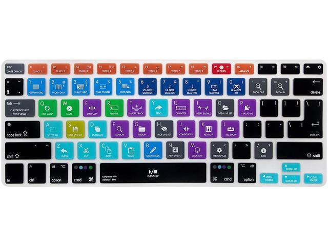 HRH Serato DJ Functional Shortcuts Hotkey Silicone Keyboard Cover Skin for MacBook Air 13MacBook Pro13/15/17 (with or w/Out Retina Display 2015