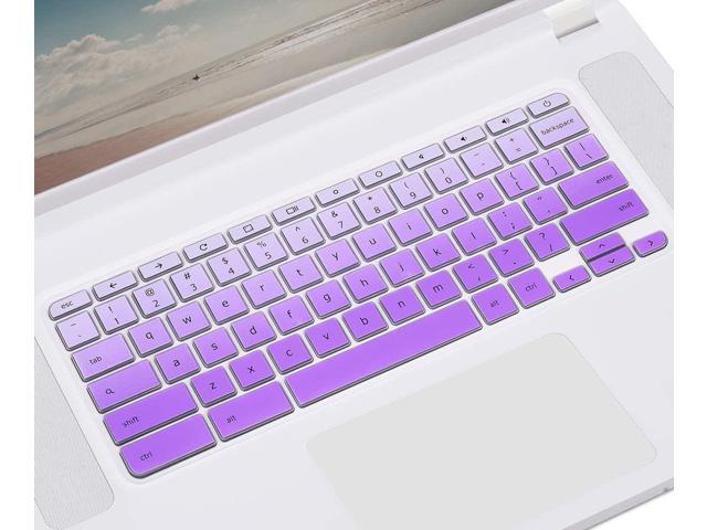 CASEDAO Keyboard Cover for Acer Chromebook Spin 311 CP311 511 512 Acer Chromebook 15 CB3-531 CB3-532 CB5-571 Acer Chromebook R 11 CB3-131 132T CB5-132T Gradual Pink Chromebook Spin 13 CP713 