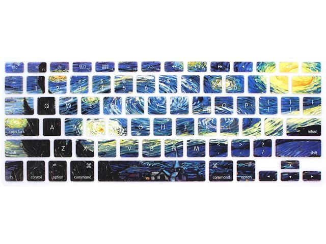 Galaxy Keyboard Cover Silicone Skin for MacBook Pro 13 Inch 15 Inch (with or Without Retina Display) MacBook Air 13 Inch