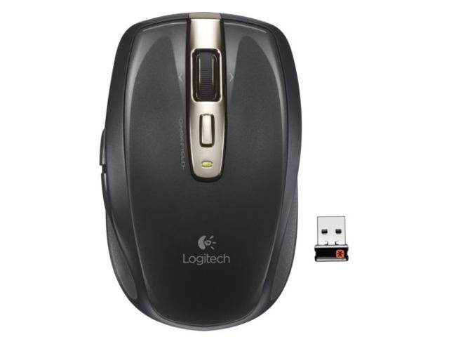 Recertified - Logitech Wireless Anywhere Black Mouse MX With Unifying Receiver