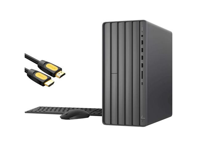 HP ENVY Gaming Desktop PC Intel Hexa-Core i7-10700F GeForce GTX 1660 Super 6GB 32GB DDR4 RAM 512GB SSD+1TB HDD USB-C DVD RJ45 DP/HDMI/DVI