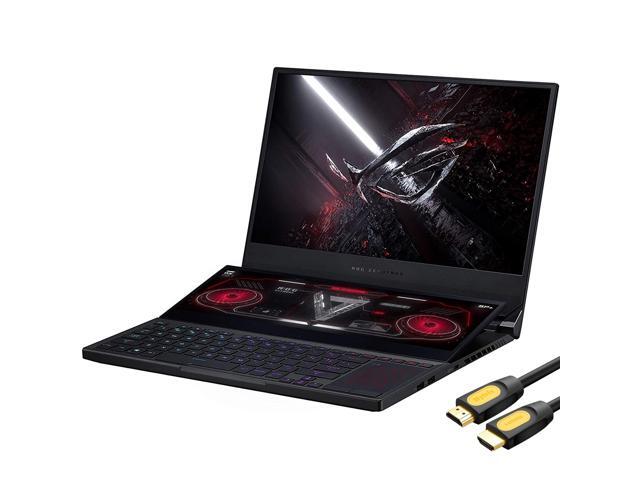 ASUS ROG Zephyrus Duo 15 SE Gaming Laptop 156' 300 Hz FHD Display AMD Ryzen 7 5800H GeForce RTX 3060 40GB RAM 1TB PCIe SSD USB-C RGB KB