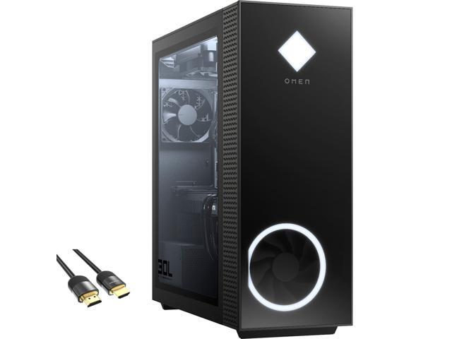 HP OMEN 30L 3060 Ti Liquid Cool Gaming Desktop 8-Core AMD Ryzen 7 5800X GeForce RTX 3060 Ti 16GB RGB RAM 2TB PCIe SSD+1TB HDD USB-C HDMI/DP