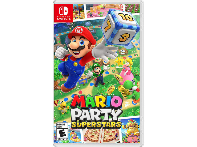NeweggBusiness - Nintendo Switch Lite Coral with Mario Party