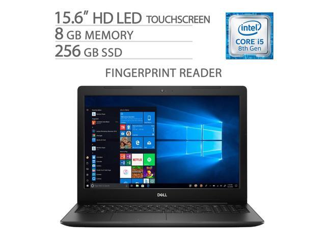 Dell Inspiron 156' Home and Business Laptop HD Touchscreen PC Core i5-8265U 8GB RAM 256GB SSD 2 Cores up to 390 GHz UHD Graphics 620 LAN