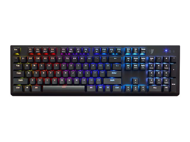 Tesoro Gram SE Spectrum G11UXL Red Optical Switch Single Individual Per Key Full Color RGB LED Backlit Illuminated Mechanical Black Gaming Spill