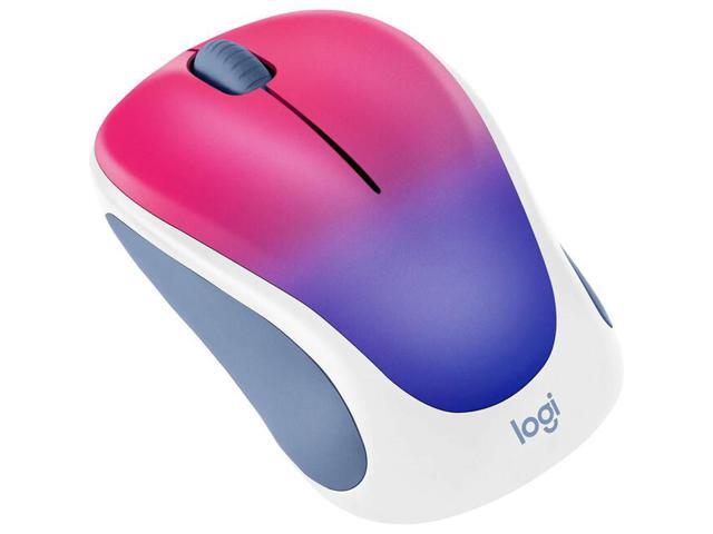 Logitech Design Collection 910-005840 RF Wireless Optical Mouse Blue Blush