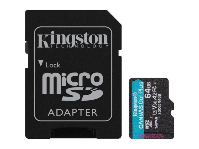 Kingston Canvas Go! Plus 64 Gb Class 10/Uhs-I (U3) Microsdxc