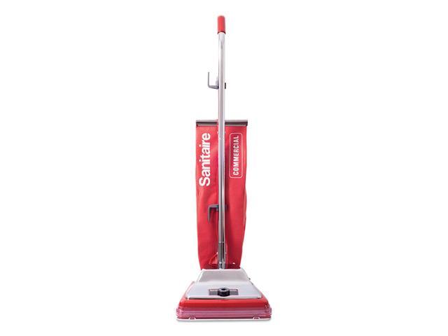 Sanitaire SC886G Quick Kleen Commercial Upright Vacuum With Vibra-Groomer Ii, 17.5lb, Red