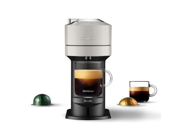 Nespresso Vertuo Next Coffee & Espresso Machine by Breville, Light Grey