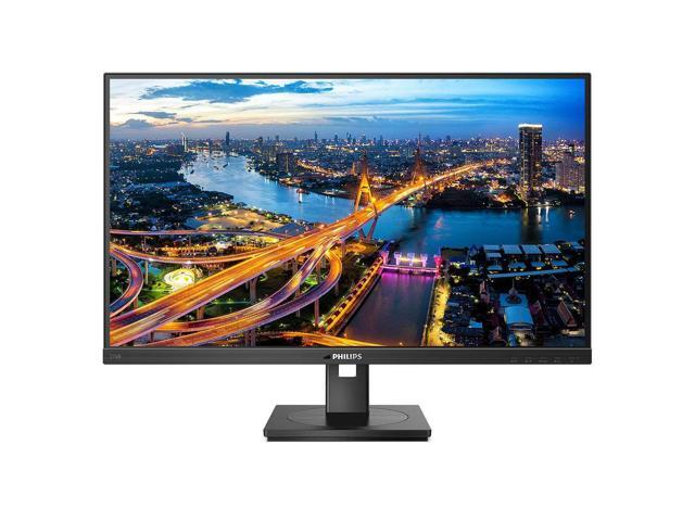 PHILIPS 276B1 27' QHD 2560 x 1440 (2K) 75 Hz HDMI DisplayPort USB-C RJ45 Audio out Built-in Speakers Height Adjustable IPS Monitor