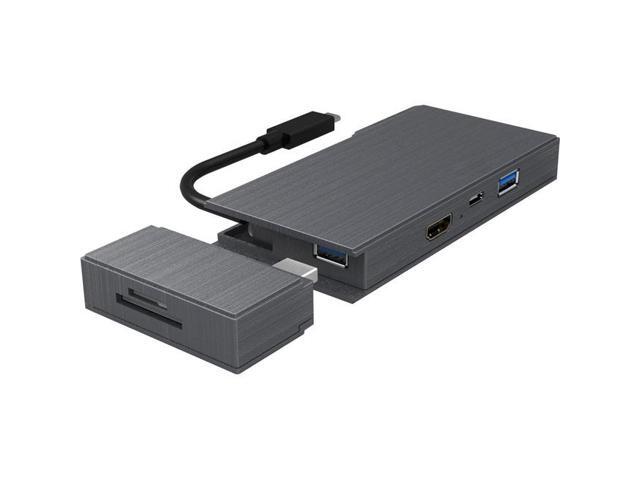 4XEM USB-C Mini Docking Station with Gigabit Ethernet Port 4XUHP3406