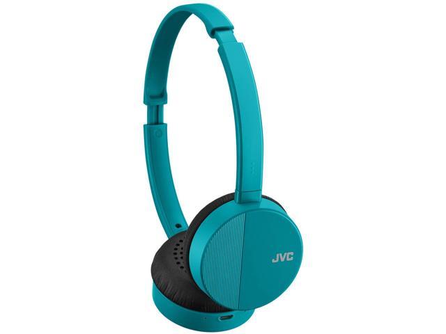 JVC HA-S23W Wireless Headphones - On Ear Bluetooth Headphones Foldable Flat Design 17-Hour Long Battery Life (Green)