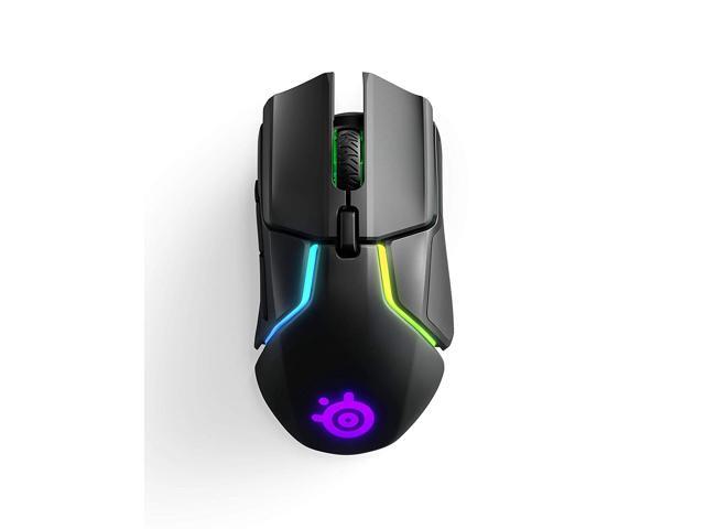 SteelSeries RIVAL 650 62456 Black RF Wireless Optical Gaming Mouse