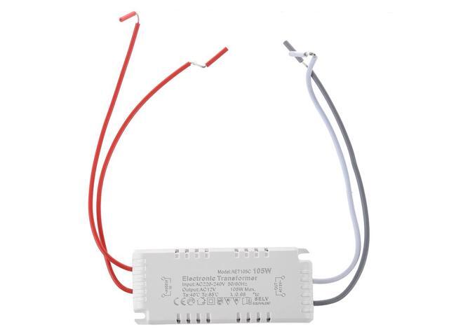 Halogen Light Electronic Transformer 105W 12V 220V - 240V