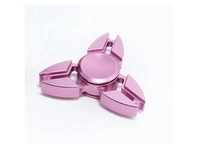 WORRYFREE GADGETS METAL-FIDGET-PPL METAL FIDGET SPINNER FOCUS TOY