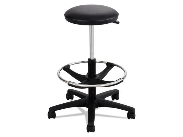 NeweggBusiness - Extended-Height Lab Stool, Black