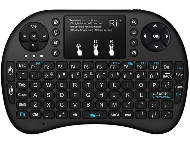 24G Rii Mini i8 Wireless Keyboard with Touchpad for PC Pad Google Andriod TV Box