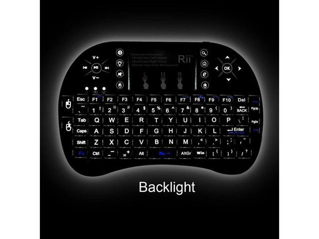 Rii i8+ Wireless 24G Mini Keyboard Touchpad for PC Pad Andriod TV Box PS3 HTPC/IPTV Notebook Smart TV