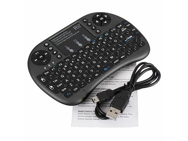 Rii i8+ Wireless 24G Mini Keyboard Touchpad for PC Pad Andriod TV Box PS3 HTPC/IPTV Notebook Smart TV