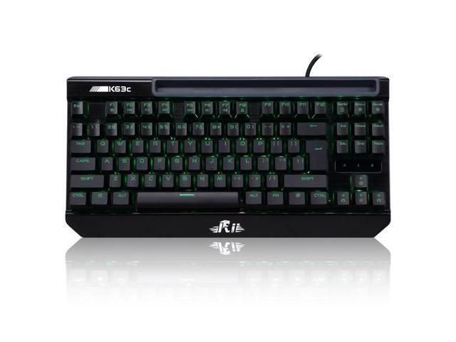 keyboard For Rii K63C Backlight Ultimate Mechanical Gaming Keyboard for Computer PC CF CS LOL