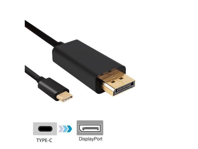 USB 3.1 Type C USB-C to DisplayPort DP Male USB Cable Adapter 1.8m ...