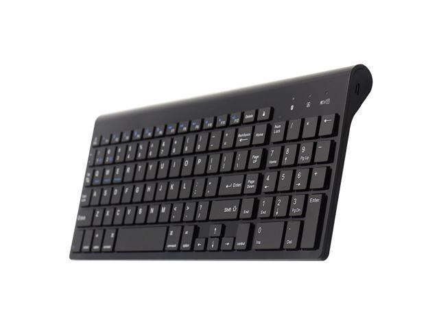 Dual Mode Dual Channel 102 Keys Wireless Bluetooth Keyboard for laptop