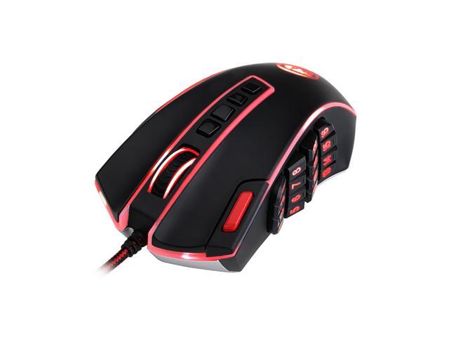 M990 LEGEND 5 Programmable Laser Gaming Mouse/Mice 16400DPI Adjustable for PC Laptop Desktop MMO FPS with 5 LED Lighting Modes 24 Buttons