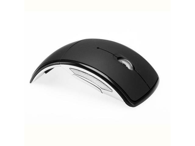 New Foldable Fold 24 Ghz Wireless Arc Optical Mouse Mice USB Receiver for PC Laptop