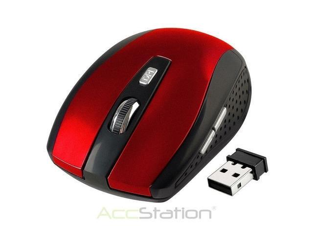 USB 24G Cordless Wireless Optical Mouse Mice Receiver For Laptop PC Computer
