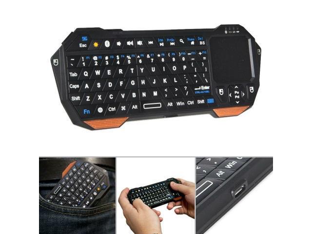 New Mini Portable Wireless 10m Remote Bluetooth Keyboard with Multi-Touch Pad Mouse