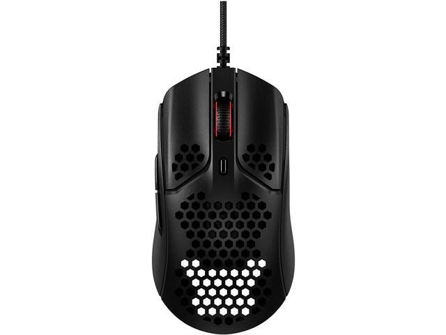 HyperX Pulsefire Haste - Gaming Mouse Ultra-Lightweight 59g Honeycomb Shell Hex Design RGB HyperFlex USB Cable Up to 16000 DPI 6