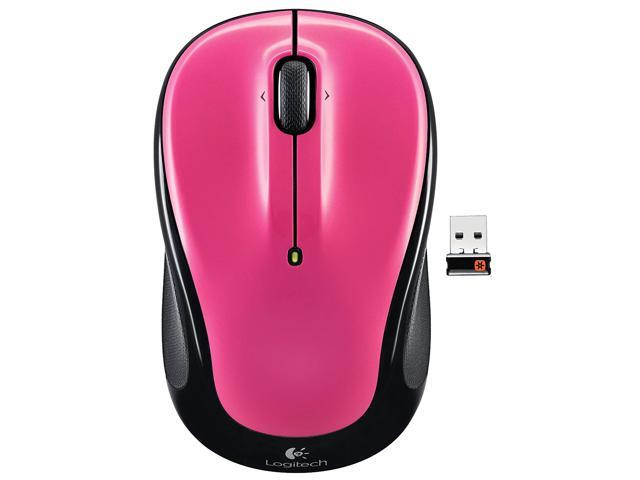 Logitech M325 910-003121 Wireless Mouse for Web Scrolling - Brilliant Rose