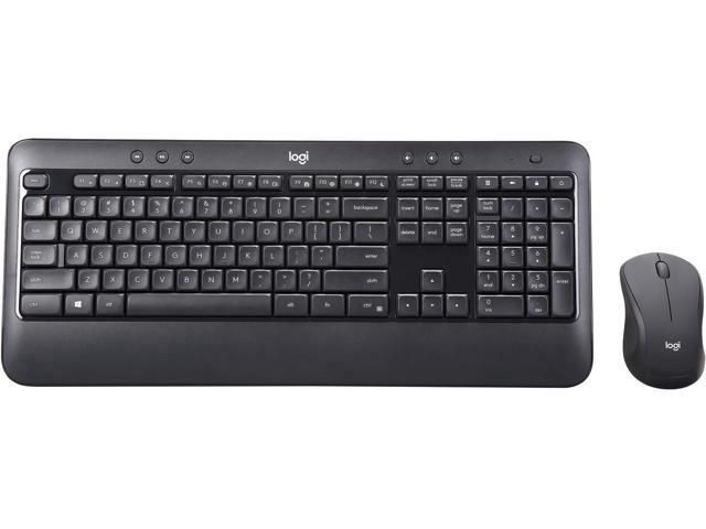 Logitech MK540 ADVANCED Black RF Wireless Keyboard and Mouse Combo (920-008671)