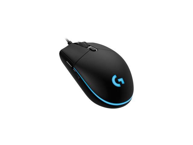 Logitech PRO (HERO) Gaming Mouse 910-005439 Black 6 Buttons 1 x Wheel USB Wired 16000 dpi Gaming Mouse