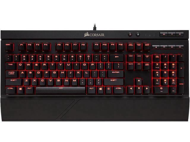 Corsair Gaming K68 Mechanical Keyboard Backlit Red LED Cherry MX Red