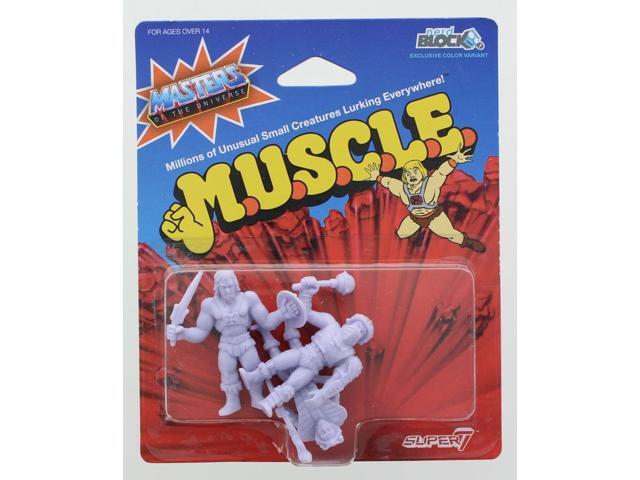 Masters of the Universe MUSCLE 3-Pack: He-Man Teela Man-At-Arms