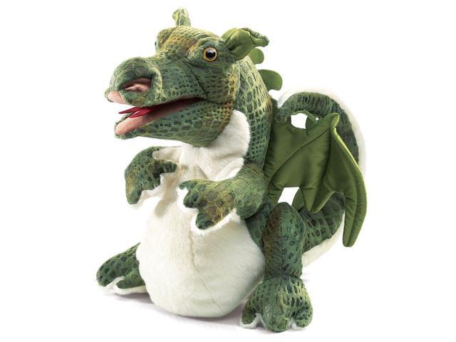 Hand Puppet - Folkmanis - Dragon Baby New Animals Soft Doll Plush Toys 2886