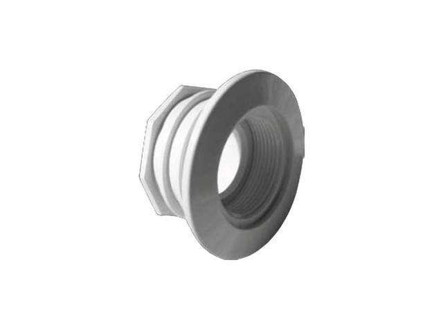 AquaStar ES1022WB03 15' FPT Large Wall Fitting and Water Barrier - Light Gray