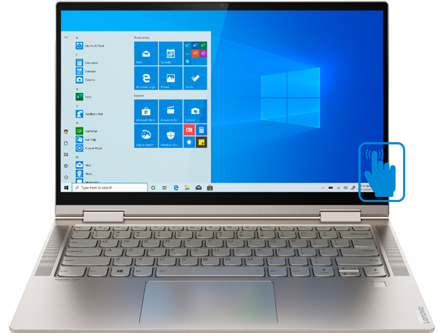 Lenovo Yoga C740-14IML Home and Business Laptop (Intel i5-10210U 4-Core 8GB RAM 512GB PCIe SSD 140' Touch Full HD (1920x1080) Intel UHD