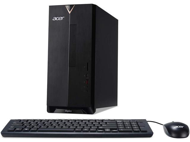 Acer Aspire TC-885 i5 Everyday Value Desktop (Intel i5-8400 6-Core 64GB RAM 512GB PCIe SSD + 3TB HDD (35) Intel UHD 630 Wifi Bluetooth 2xUSB
