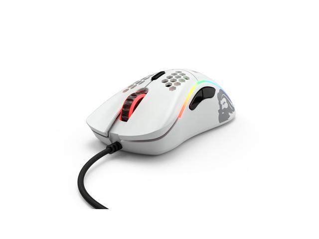 Glorious Model D Matte White Wired Gaming Mouse